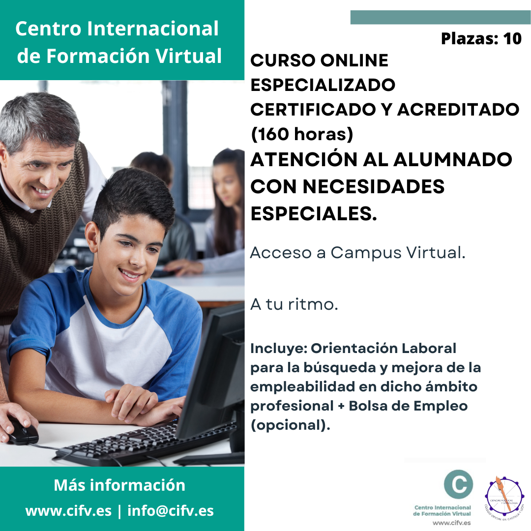 ATENCION AL ALUMNADO CON NECESIDADES ESPECIALES