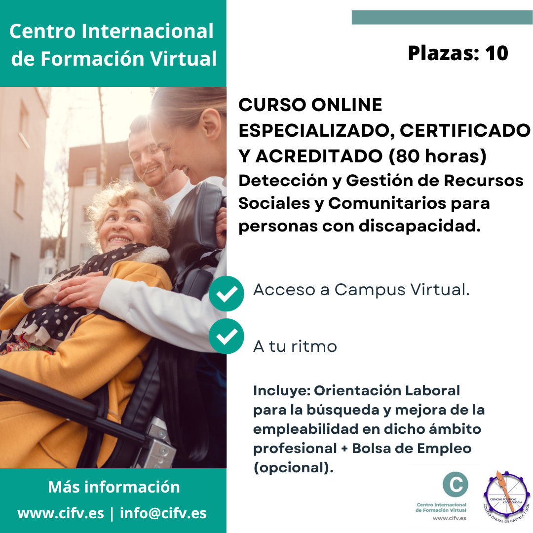 DETECCION Y GESTION RECURSOS DISCAPACIDAD