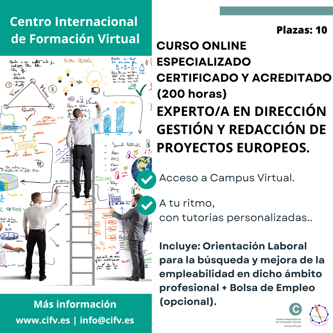 EXPERTO PROYECTOS EUROPEOS