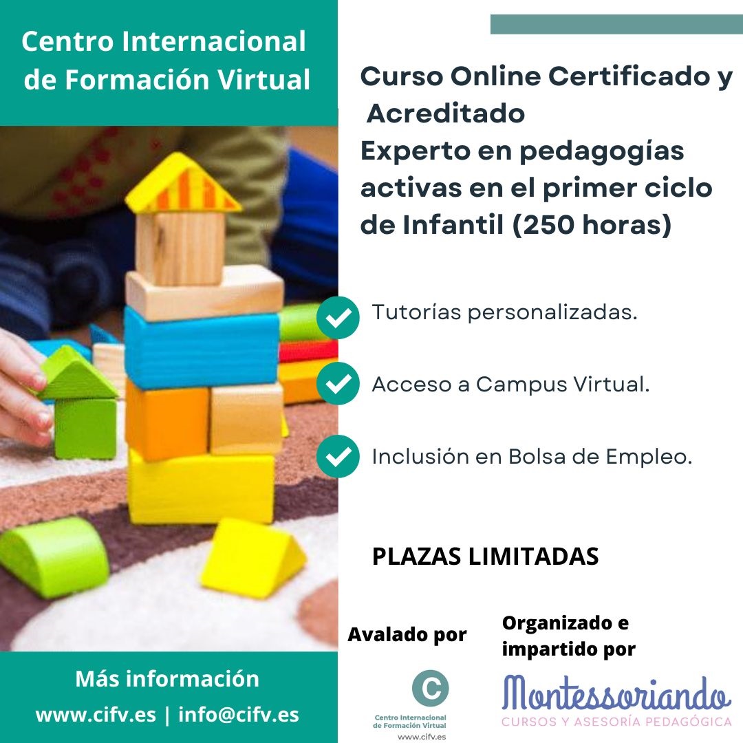 Experto en pedagogias activas 