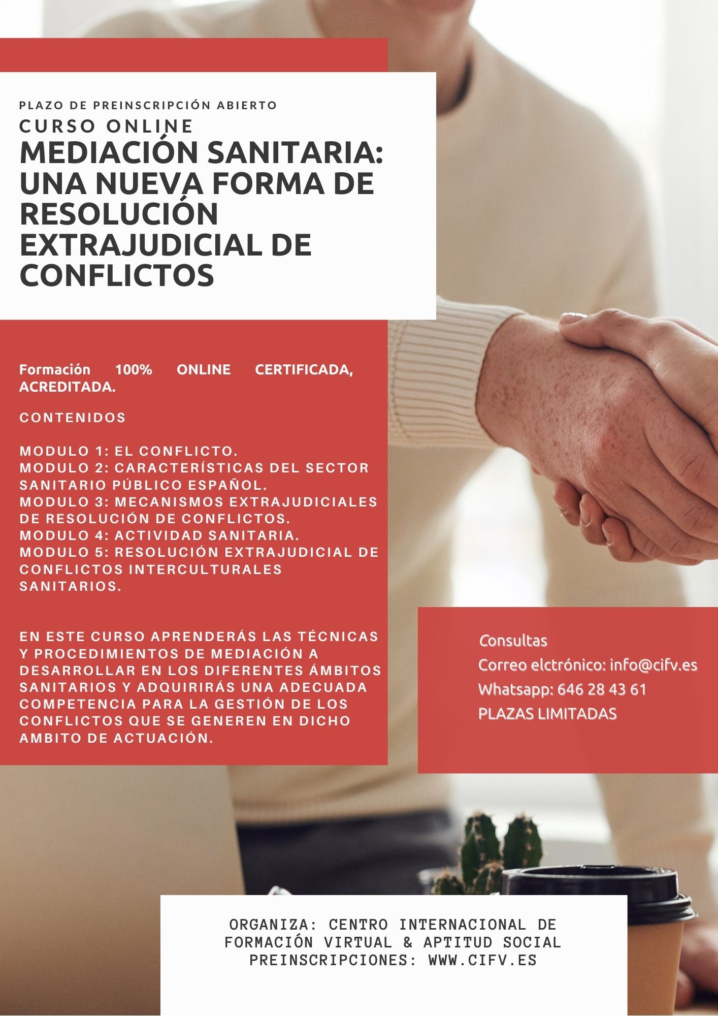 curso mediacion sanitaria