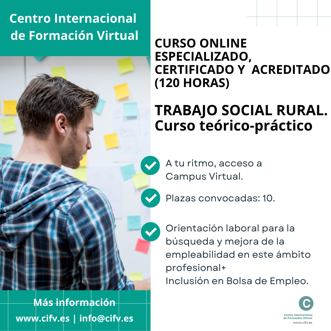 curso trabajo social rural