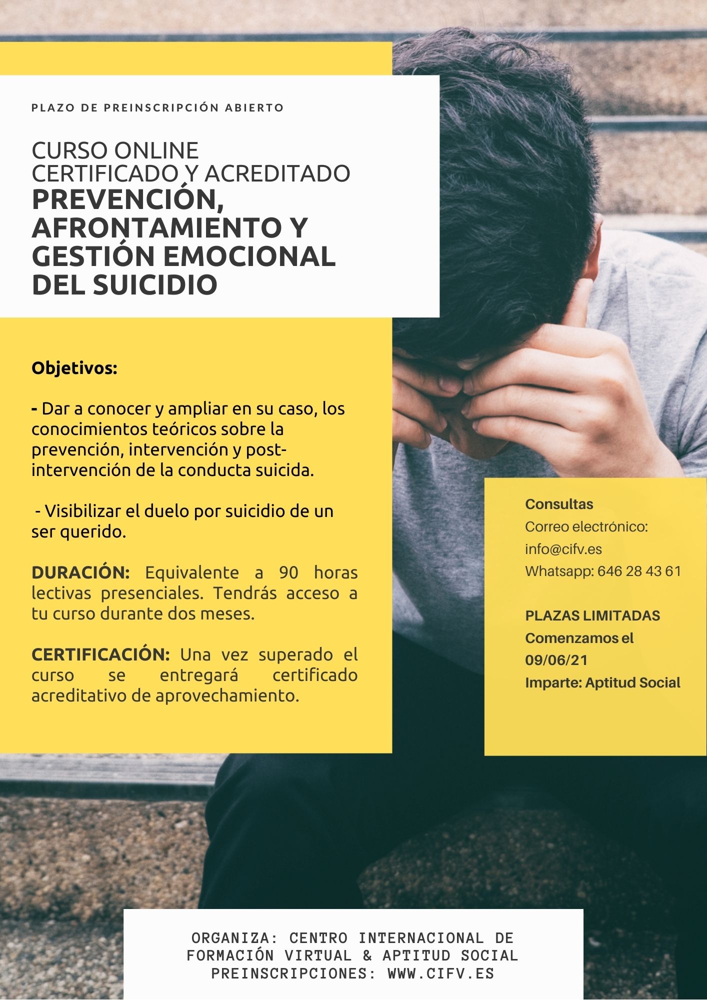 prevencion suicido curso online